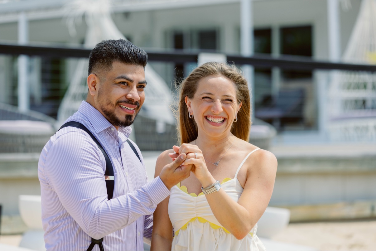 Engagement session photograph — Long Island