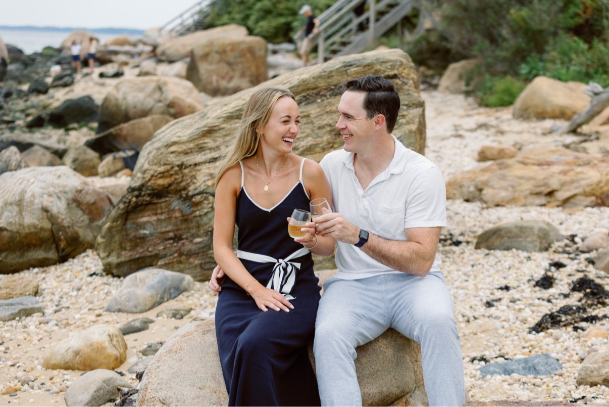 Engagement session photograph — Long Island